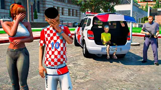 GTA V: VIDA REAL | MEU AMIGO TIQUINHO FOI PRESO PELA POLICIA🔥