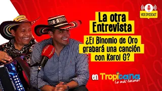 ¿El Binomio de Oro grabará una canción con Karol G?