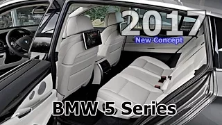 2017 BMW 5-Series Concpet_New Interior Design