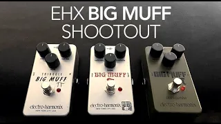 Electro Harmonix Big Muff reissues shootout