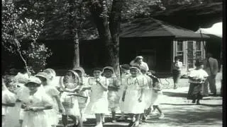 People of the Penobscot tribe Native American Indians gather during the feast of ...HD Stock Footage