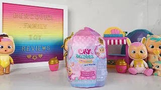 Cry Babies Magic Tears Icy World Toy Unboxing and Review I ASMR