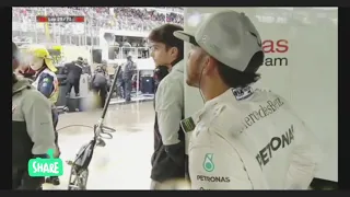 Young Charles Leclerc observing Lewis Hamilton #nevergetsold #legends