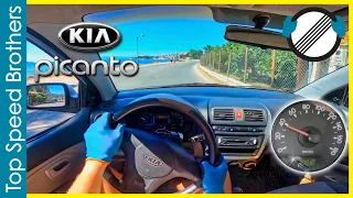 Kia Picanto BA/SA 1.1 65HP (2010) POV TEST DRIVE ONBOARD Greece 🌴