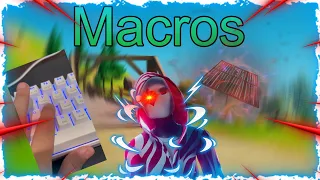 How To Get MACROS For Fortnite!