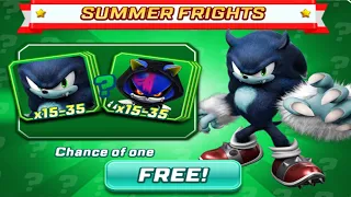 Sonic Forces - Summer Frights Event Collect Free Cards for Reaper Metal Sonic and Werehog Gameplay