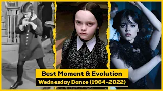 Best Moment & Evolution Wednesday Addams Dance (1964 - 2022) | Then and Now