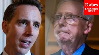 BREAKING NEWS: Josh Hawley Slams Mitch McConnell, Says He Shouldn't Be Republican Leader