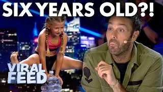 STRONGEST SIX YEAR OLD ... EVER ?!| VIRAL FEED