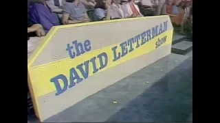 Selections from The David Letterman Show, Summer 1980