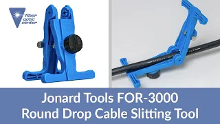 Jonard Tools FOR-3000 Fiber Optic Round Cable Slitter - Available from Fiber Optic Center