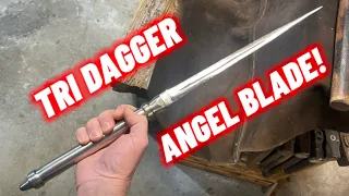 Making the Deadliest Tri Dagger!! Angel Blade From Supernatural!