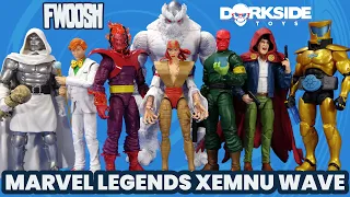 Marvel Legends Super Villains Xemnu Wave Red Skull Lady Deathstrike Dormammu Arcade Review