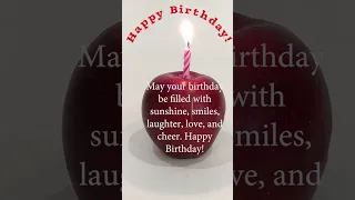 Happy Birthday - Music - The candle is burning