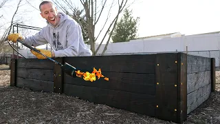 Using This Ancient Technique Makes a Raised Bed Last Longer!
