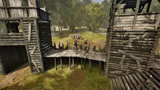 BELLWRIGHT - Building Our FIRST Medieval Village in this Medieval City Building Survival Simulator!
