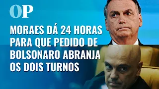 Moraes dá 24 horas para que PL apresente relatório completo das urnas