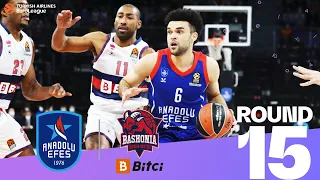 Micic boosts Efes over Baskonia! | Round 15, Highlights | Turkish Airlines EuroLeague