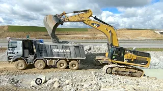 Rockwork - Cat 374D and Tatra Phoenix