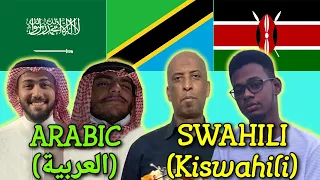 Similarities Between Arabic and Swahili