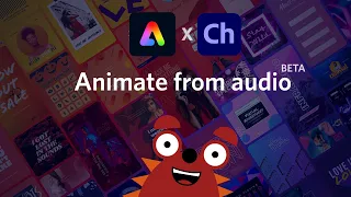 Adobe Express x Character Animator: Animate from audio (Beta)