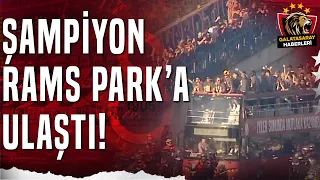 Şampiyon Galatasaray RAMS Park'a Ulaştı!