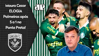 "HÁ MANEIRAS e MANEIRAS de se VENCER TIMES FRACOS! O Palmeiras PROVOU que..." Mauro Cezar ELOGIA 5x1