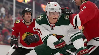 Minnesota Wild vs Chicago Blackhawks - NHL Today 2/2/2022 Full Game Highlights - NHL 22 Sim