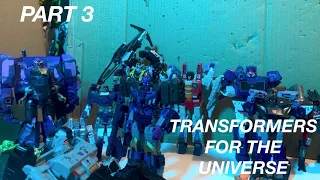 Transformers: For the Universe | Part 3: Decepticon Justice Division | A Stop Motion Series