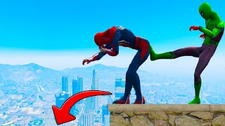 GTA 5 - Rainbow Spiderman Ragdolls - (Epic Fails And Epic Ragdolls) #19