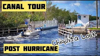 Cape Coral Canal Tour - after Hurricane Ian