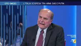 Pier Luigi Bersani: "Berlusconi ha detto che è stato deluso da Putin... sai gli ucraini quanto ...