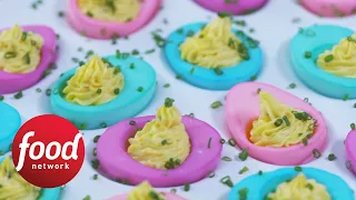 How to Make Colorful Deviled Eggs | Food Network