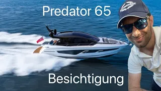 Sunseeker Predator 65 - Rundgang in Cannes