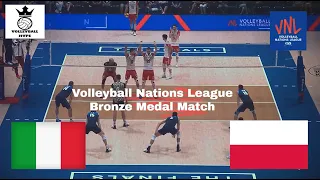 Romanò vs Semeniuk - Bronze Medal Match - Italy vs Poland - Scout View - VNL 2022 - Highlights