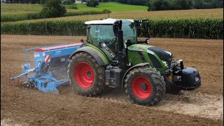 Fendt 514 Vario mit der Lemken Saphir 7 im Einsatz | DJI Mini 2