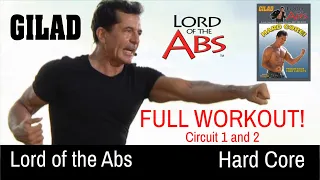 30 Minutes Home Workout! - Gilad's Lord of the Abs - Hard Core, Circuit 1 and 2 - Complete Workout