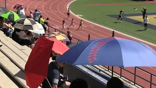 USATF ERC Invitational 6 And Under Girls 200m Heat 2