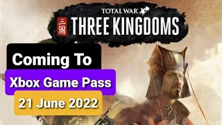 Total War: Three Kingdoms Coming To PC Game Pass !!