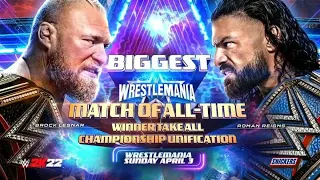 Brock Lesnar vs Roman Reigns WWE WrestleMania 38 promo || #brocklesnar #romanreigns #wrestlemania