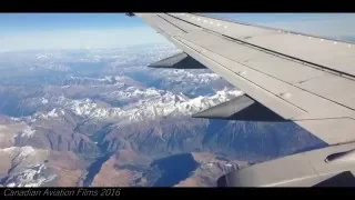 Stunning Views of The Alps!  Landing at Milan Linate