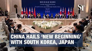 China, South Korea, Japan hold rare three-way summit