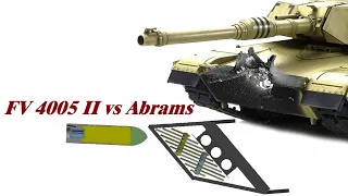 183mm HESH vs M1 Abrams | Armor Penetration Simulation