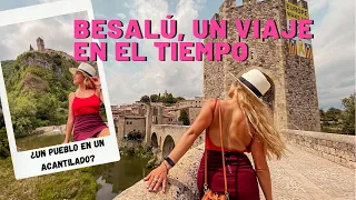 VIAJEMOS a la EDAD MEDIA desde CASTELLFOLLIT DE LA ROCA y BESALÚ, pueblos de GIRONA | Genee