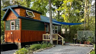 For Sale or Rent (Airbnb) 8’x26’ Custom Built Incredible Tiny Home in our Forest Community 🏘️