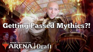 Getting Passed Mythics In Draft?! | Top 8 Mythic | Streets Of New Capenna Draft | MTG Arena