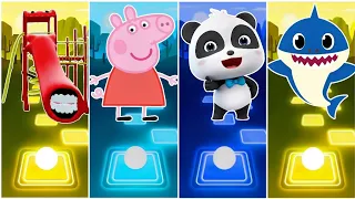 Extra Slides 🆚 Peppa Pig 🆚 Baby Bus 🆚 BabyShark 🎶 TilesHop 🎶 Who Will Best ?