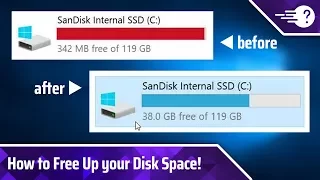 How to Free Up 30GB+ of Disk Space in Windows 7, 8, 10 & 11!