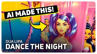Dua Lipa - Dance The Night (From Barbie The Album) (AI Music Video)
