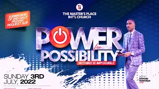 POWER FOR POSSIBILITY with Pst. Korede Komaiya - 2ND Service